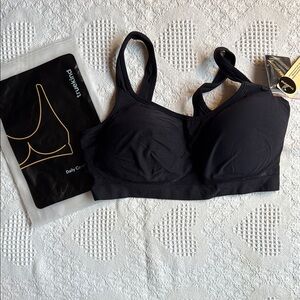 Black Comfort Bra
